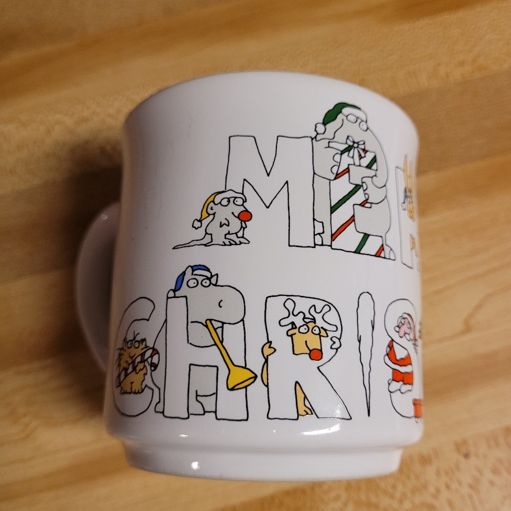 Vintage Recycled Paper Products mug